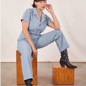 Light Blue Big Bud Press Jumpsuit Size XS